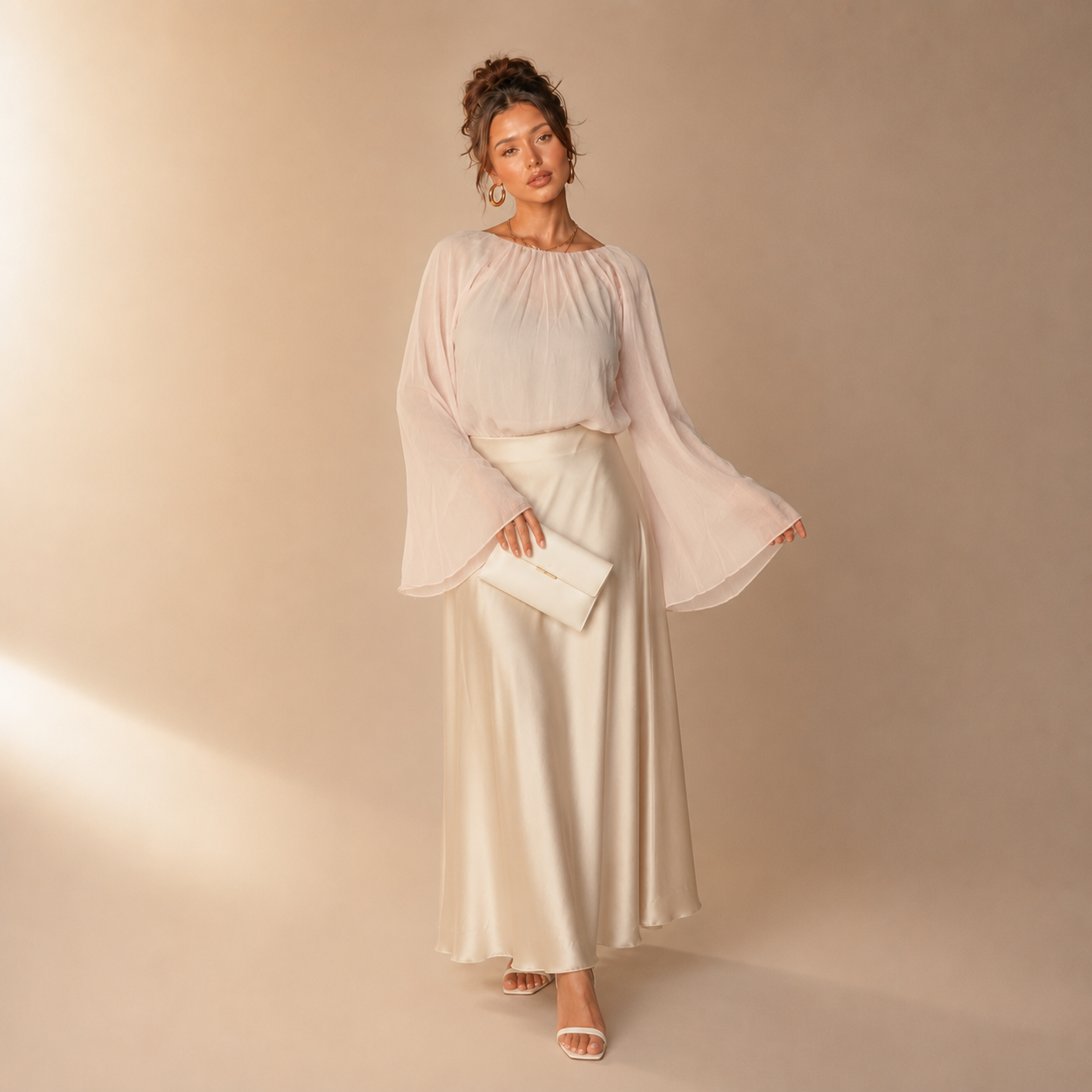 Lamees Chiffon Layer Blouse