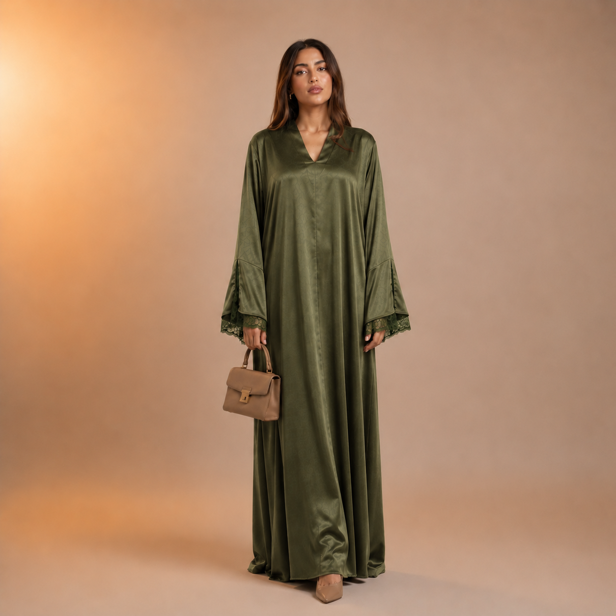 Amirah Satin Line Abaya