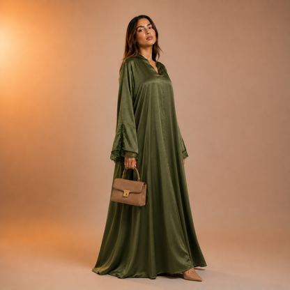 Amirah Satin Line Abaya
