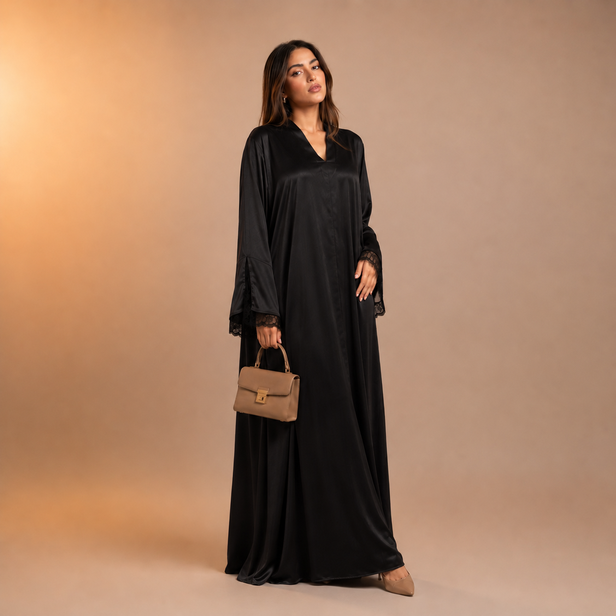 Amirah Satin Line Abaya