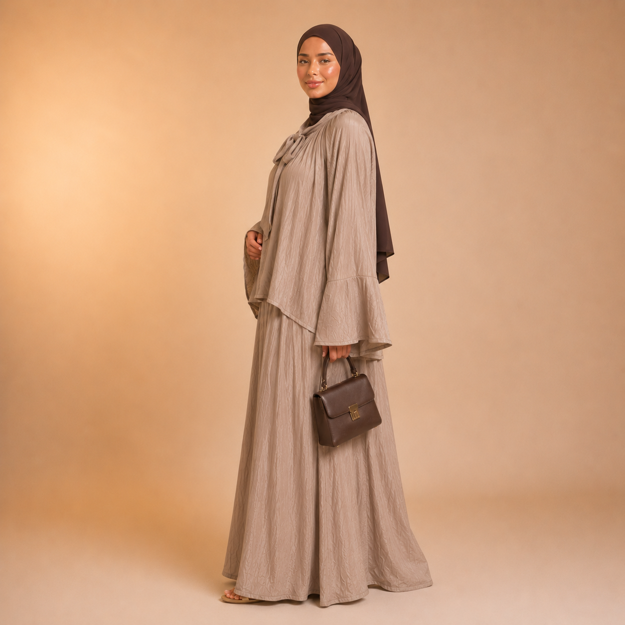 Ramlah Bow Tunic Twinset