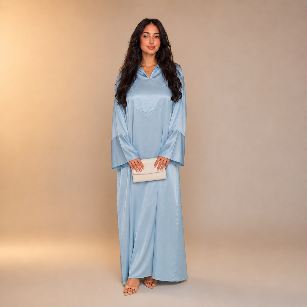 Asiyah Satin Line Abaya