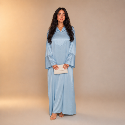 Asiyah Satin Line Abaya