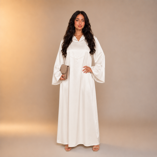 Asiyah Satin Line Abaya