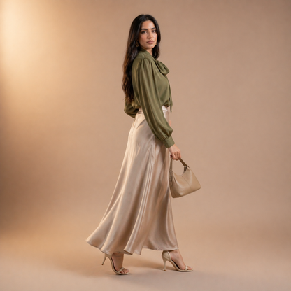 Satijnen Silky Rok
