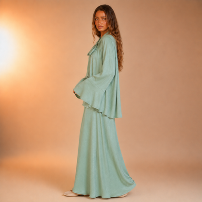 Ramlah Bow Tunic Twinset