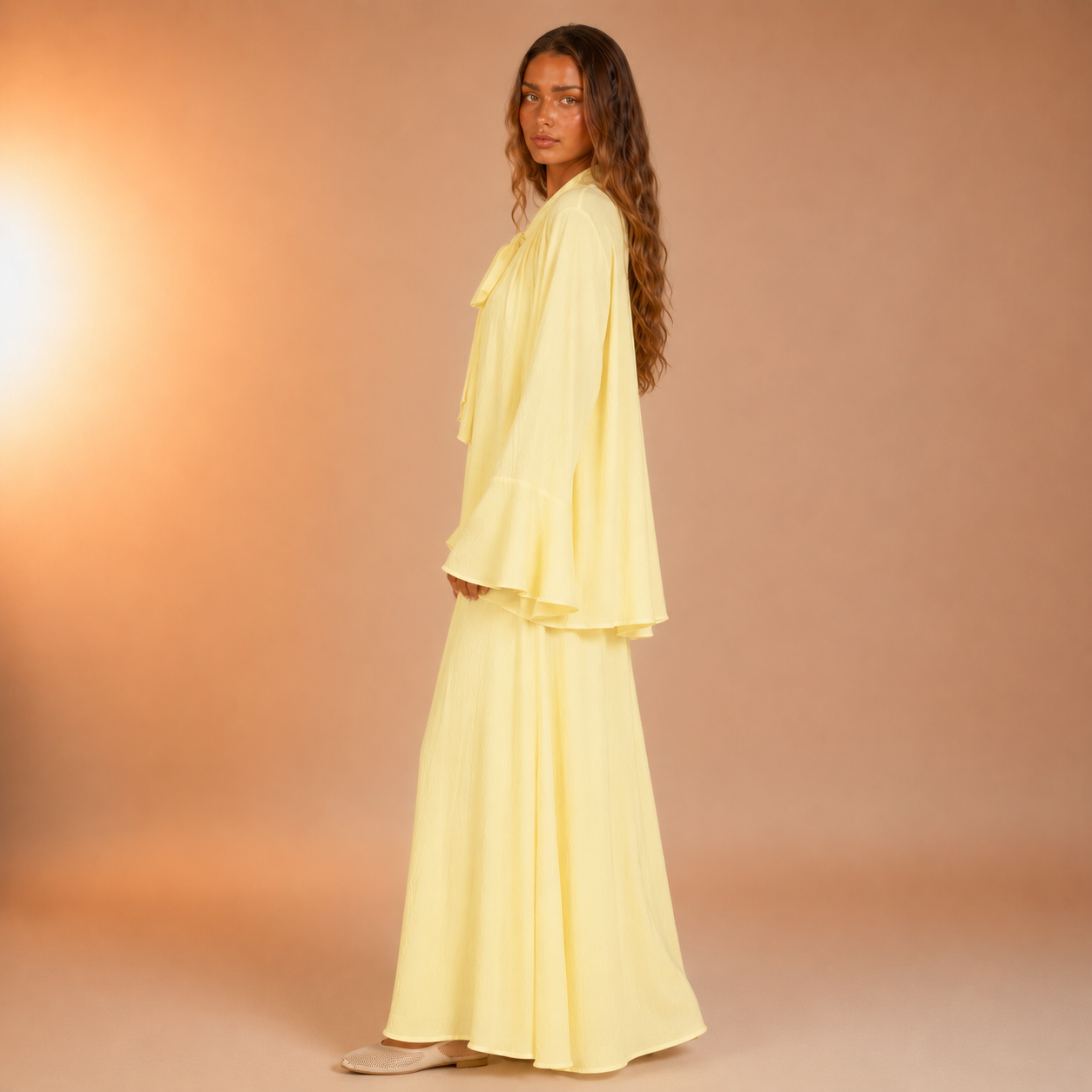 Ramlah Bow Tunic Twinset