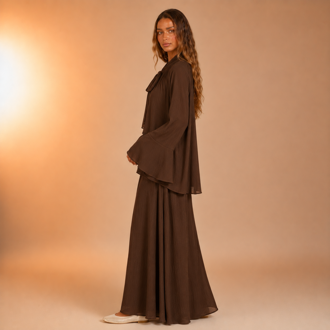 Ramlah Bow Tunic Twinset