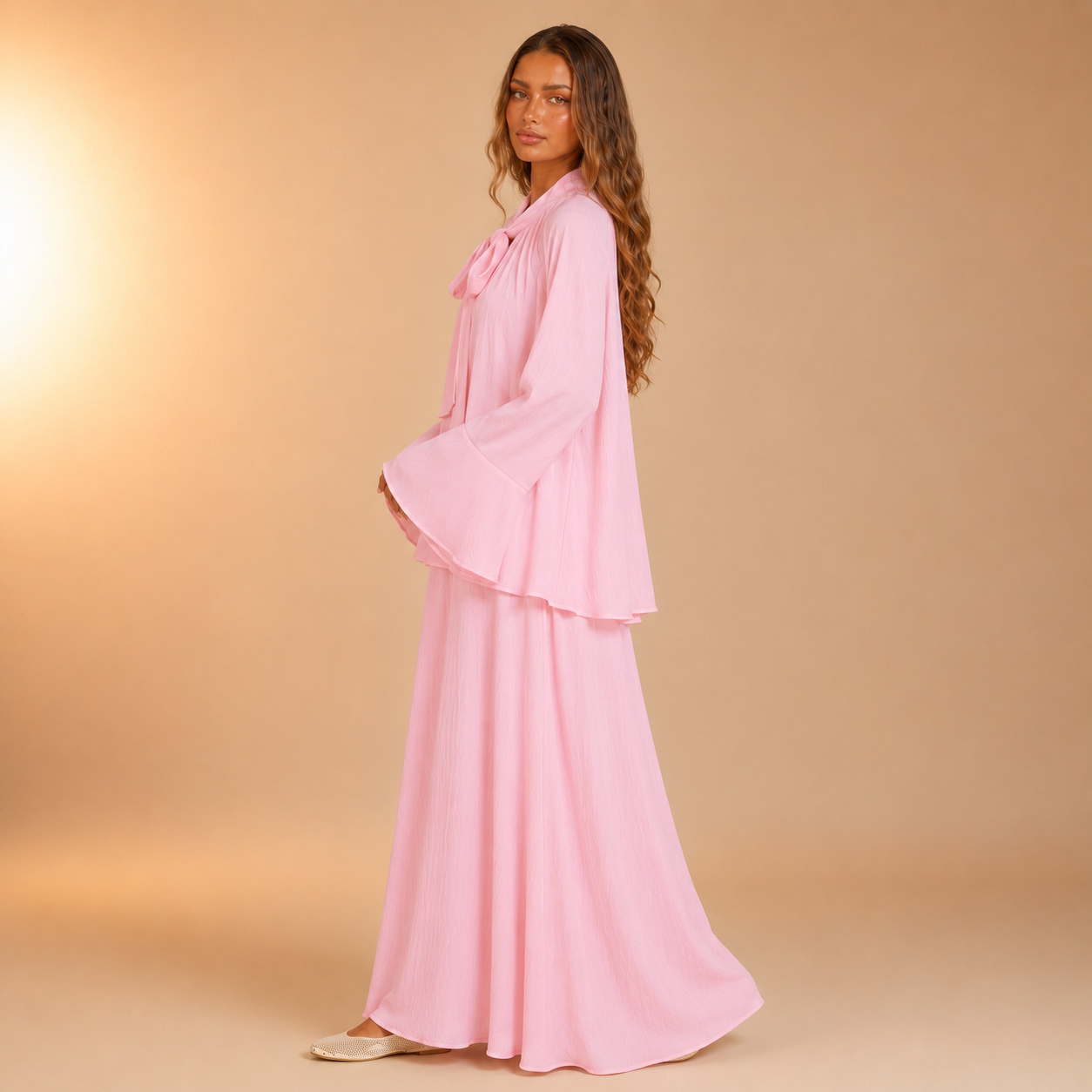 Ramlah Bow Tunic Twinset