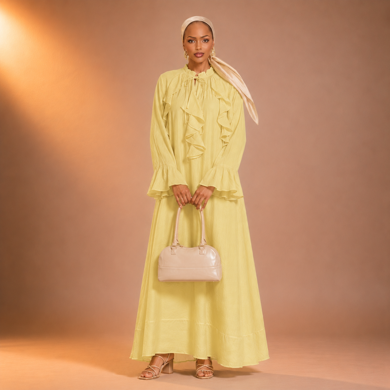 Tahirah Front Frill Dress