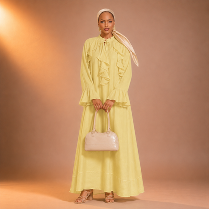 Tahirah Front Frill Dress