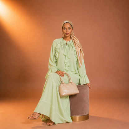 Tahirah Front Frill Dress