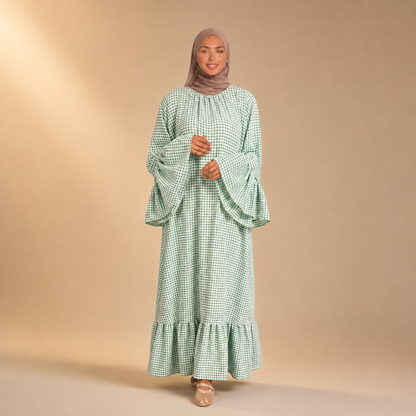Layan Plaid Seasons Dress