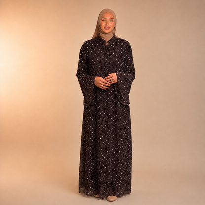 Maram Feather Dot Dress