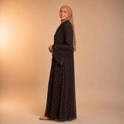 Maram Feather Dot Dress