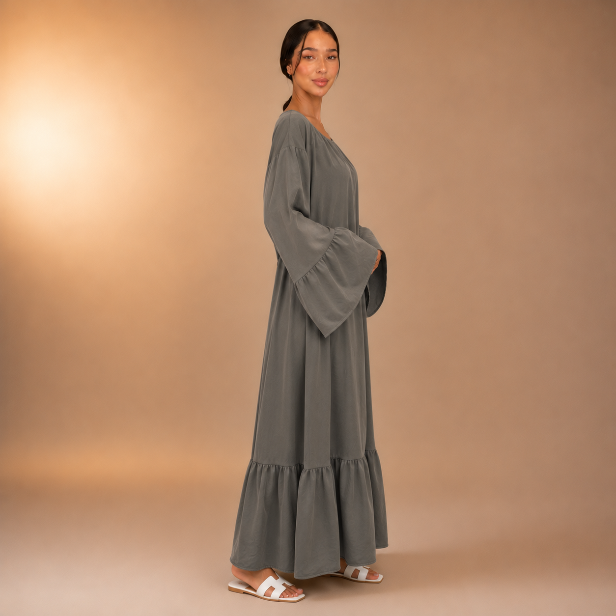 Norain Loose Sleeve Dress