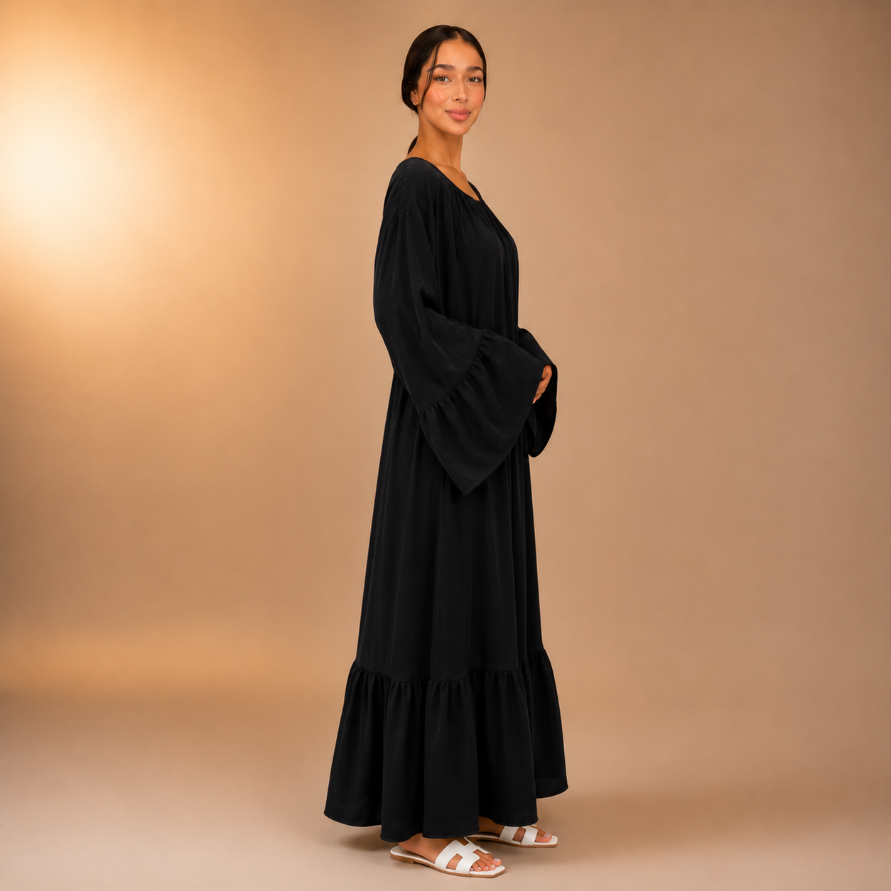 Norain Loose Sleeve Dress