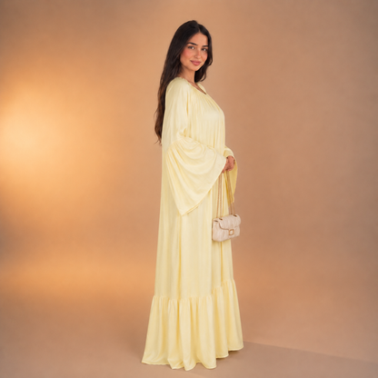 Roqaya Falling Sleeve Dress