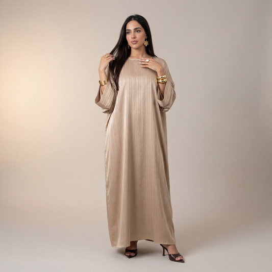 Yasira Zachte Glans Dress
