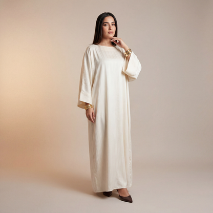 Yasira Zachte Glans Dress