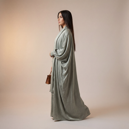Ismira Vloeiende Abaya met Sjaal