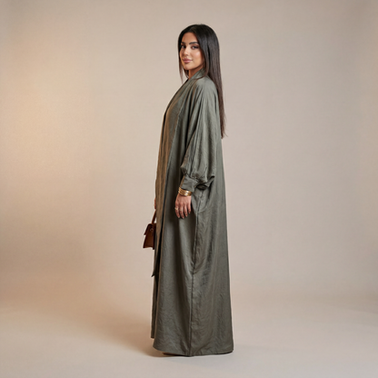 Ismira Vloeiende Abaya met Sjaal