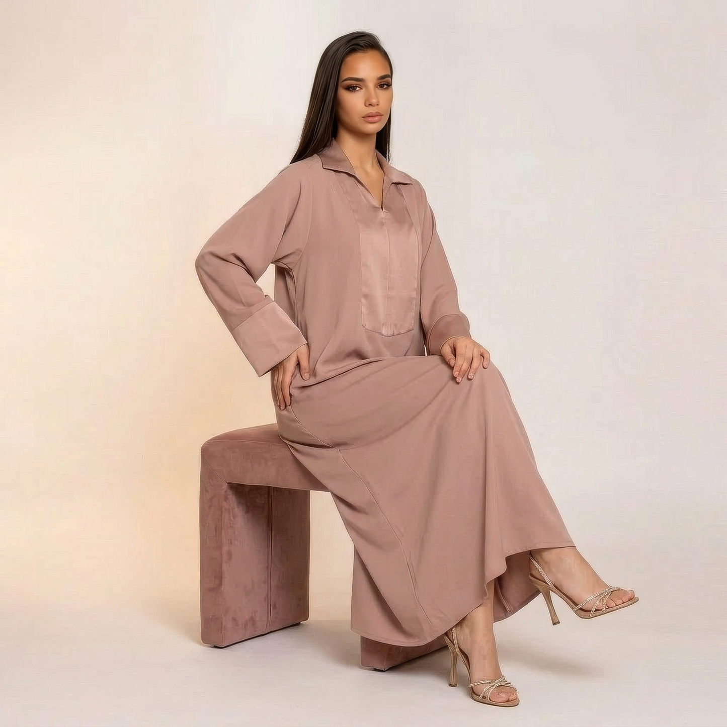 Miss Satiné Abaya