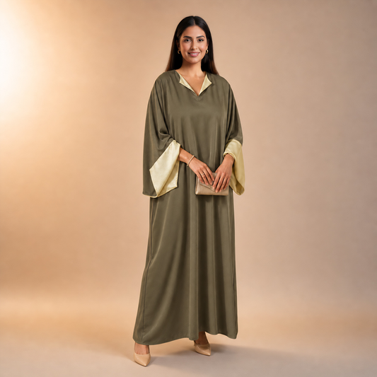 Lujain Open Sleeve Abaya
