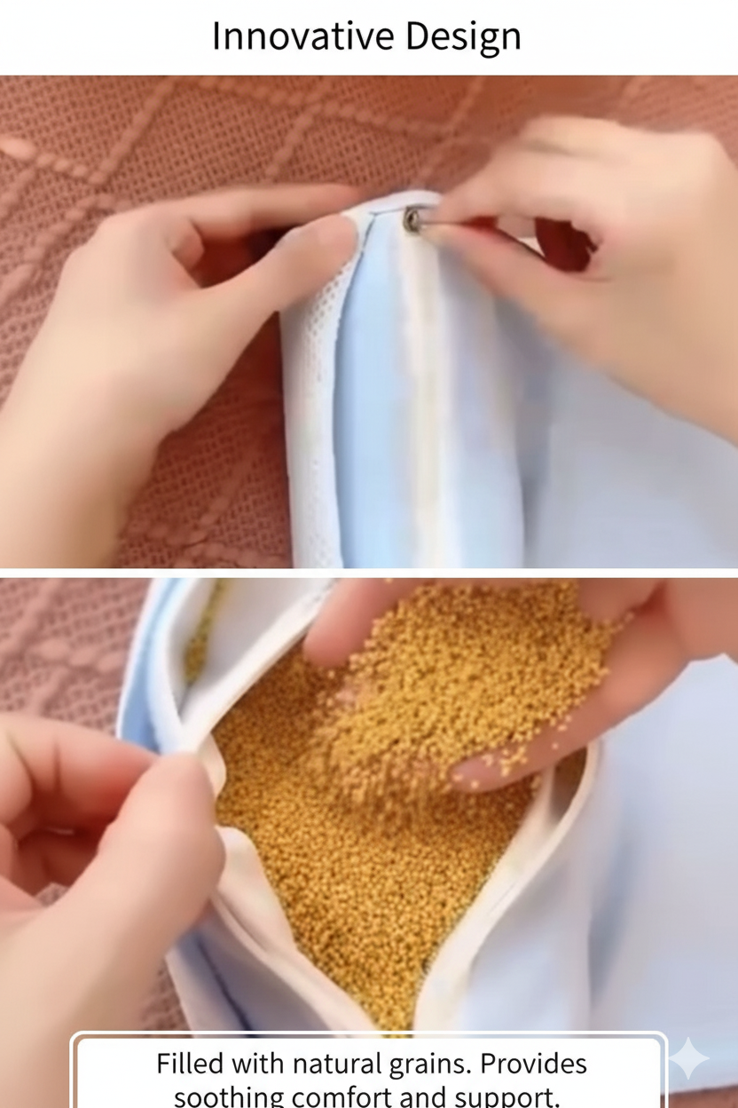 SNUGGY Baby Hoofdkussen 👶💤✨Ergonomisch babyvormend hoofdkussen voor veilig & comfortabel slapen