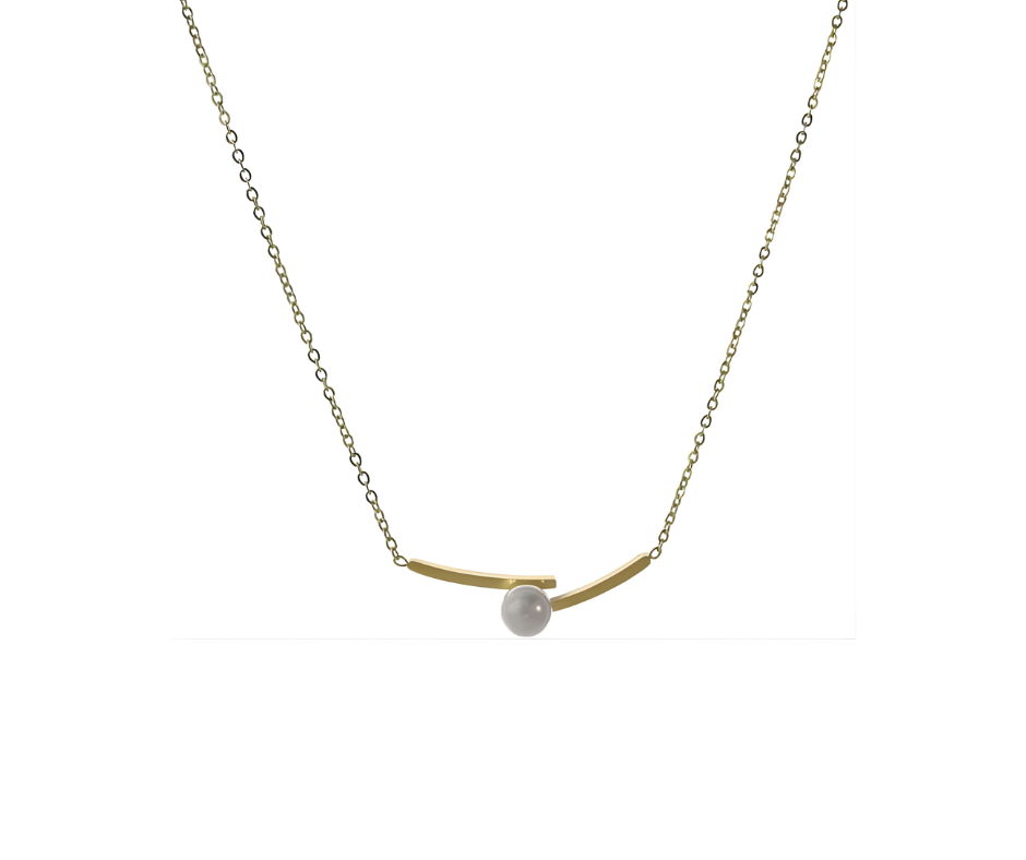 Luxe Goud Parelketting – 18K Plated