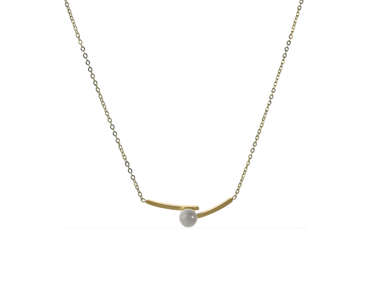 Luxe Goud Parelketting – 18K Plated
