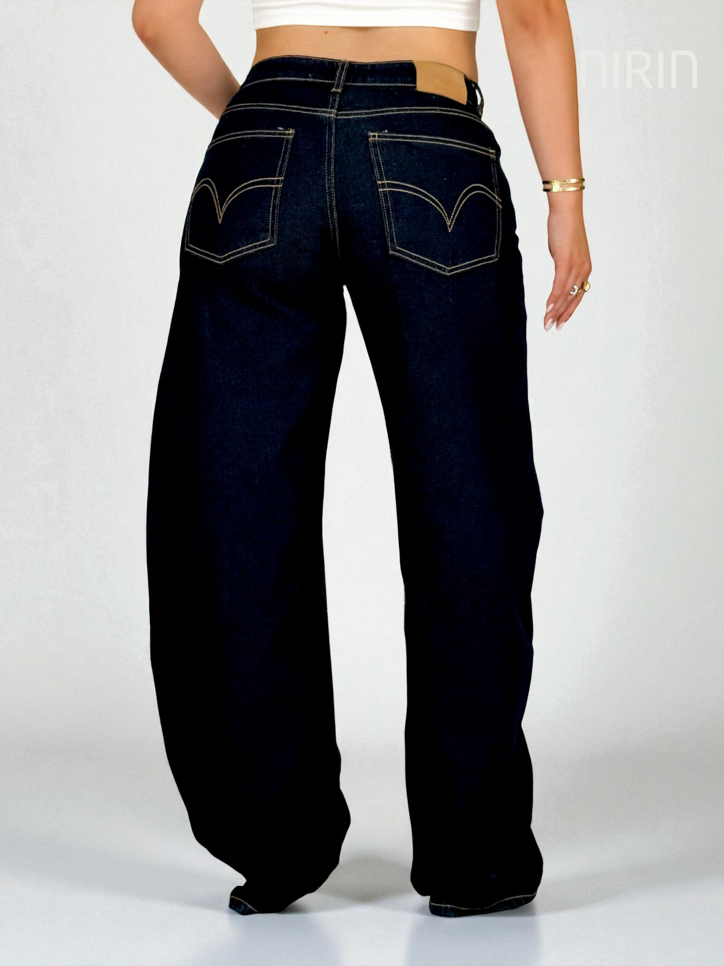 ORA Stretch Balloon Jeans