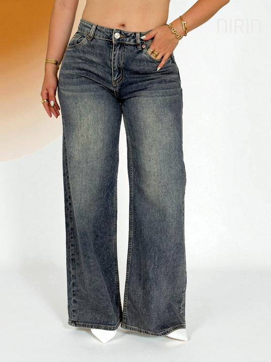 NIO Vintage Wide-Leg Jeans