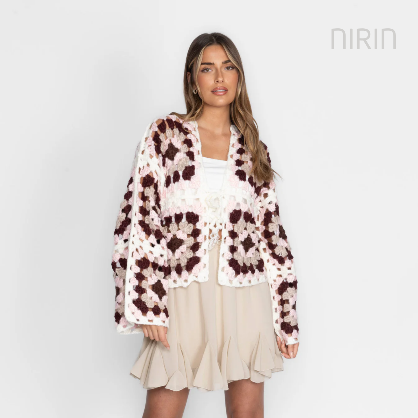 Handgeweven Boho Cardigan