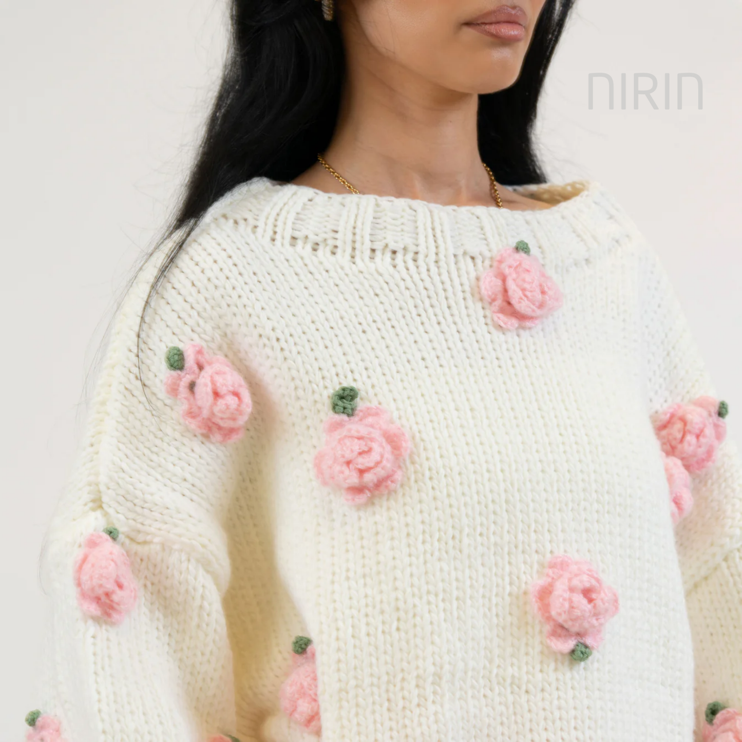 Rosé Artisan Pullover