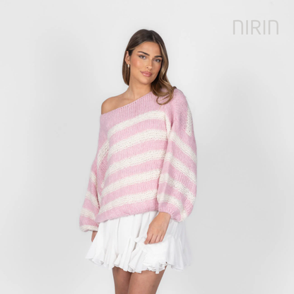Cozy & Stripe Pullover