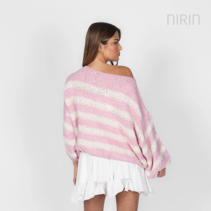 Cozy & Stripe Pullover