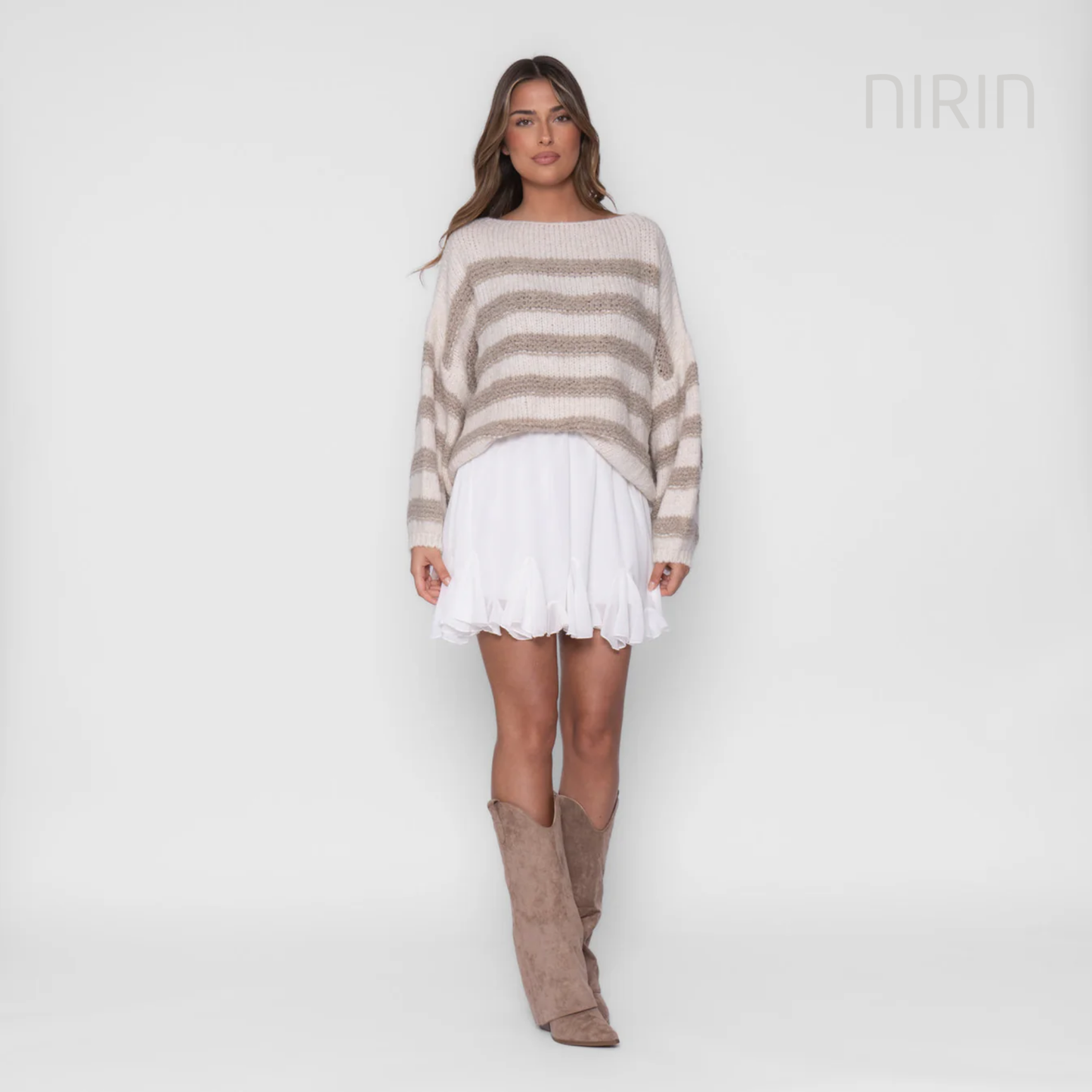 Cozy & Stripe Pullover