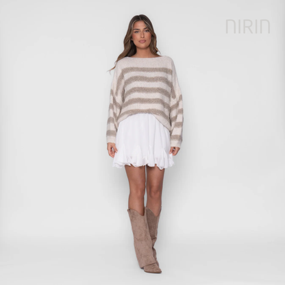 Cozy & Stripe Pullover