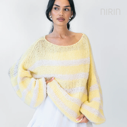 Cozy & Stripe Pullover