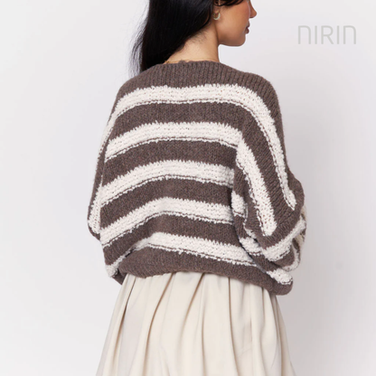 Cozy & Stripe Pullover