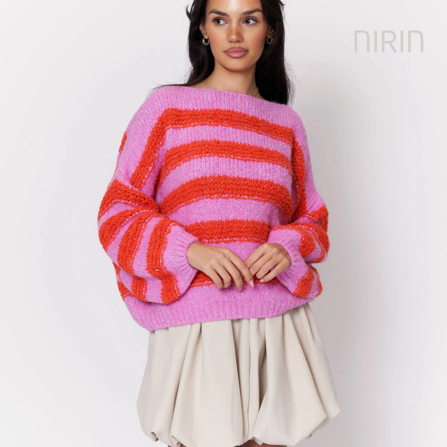Cozy & Stripe Pullover