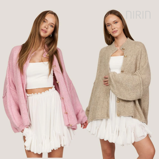 Blush Oversized Cardigan