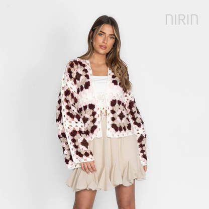 Handgeweven Boho Cardigan