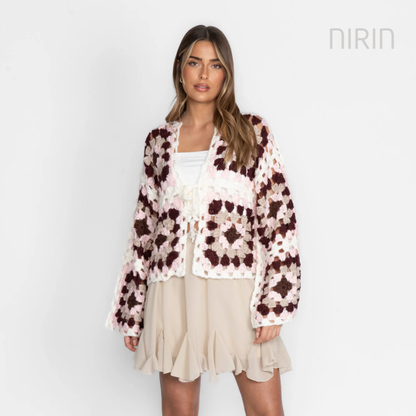 Handgeweven Boho Cardigan