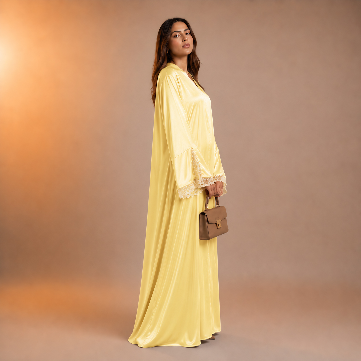 Amirah Satin Line Abaya