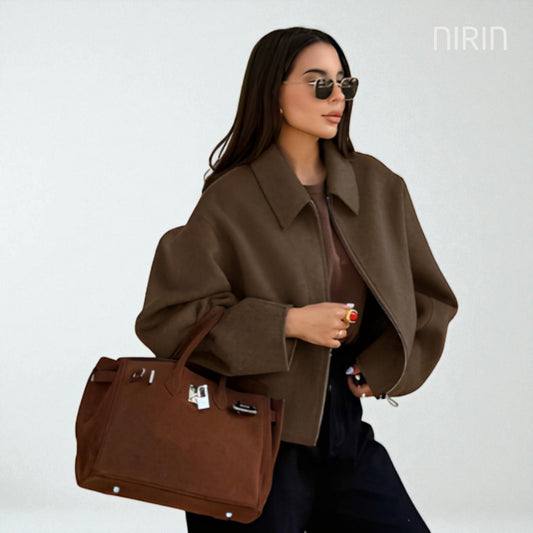 LEONIE Modern Drop Shoulder Jas