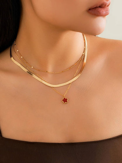 Klaver Serpent Halsketting