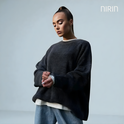 LYRA Gebreide Ronde Hals Trui