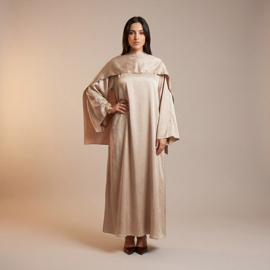 Raniya Chique Abaya met Cape